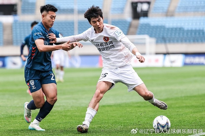 全华班辽宁铁人客场0-1大连可为 无缘足协杯16强